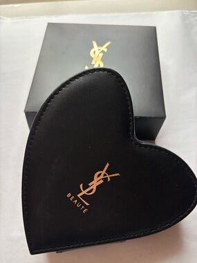Yves Saint Laurent (YSL) Black Heart Makeup Case